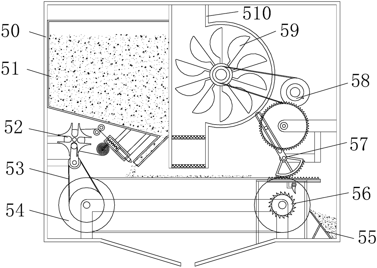 Solar sea water desalting device with variable flow