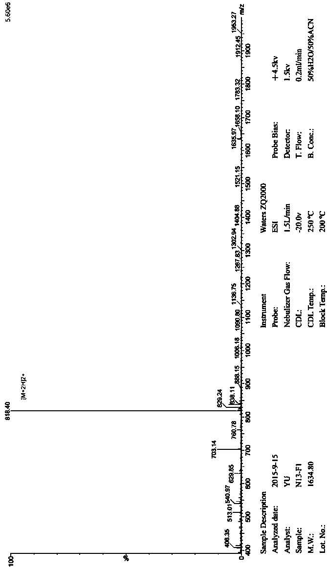 LAG-3 affinity peptide N13, preparing method and application thereof