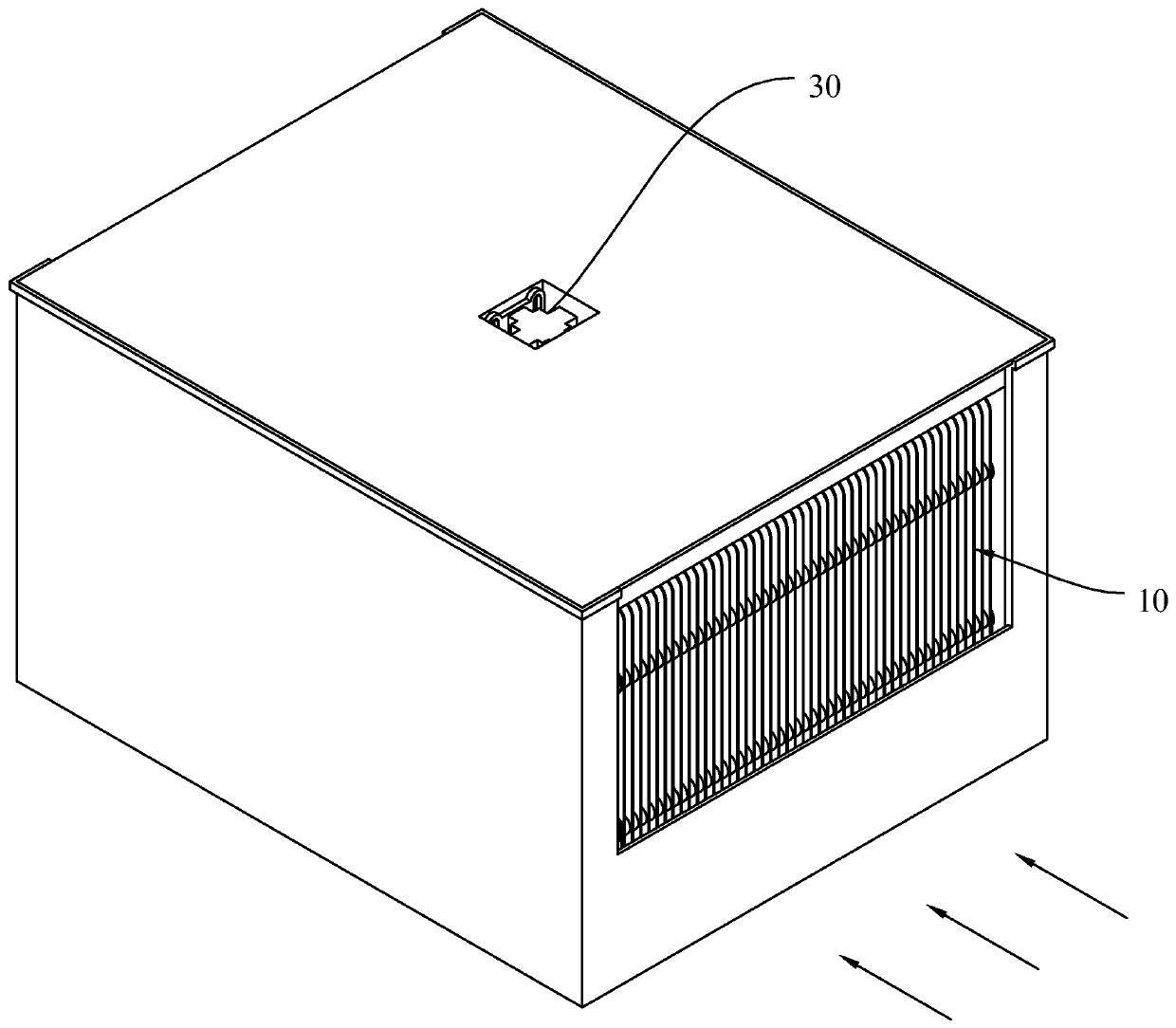 Air treatment device and air purification method