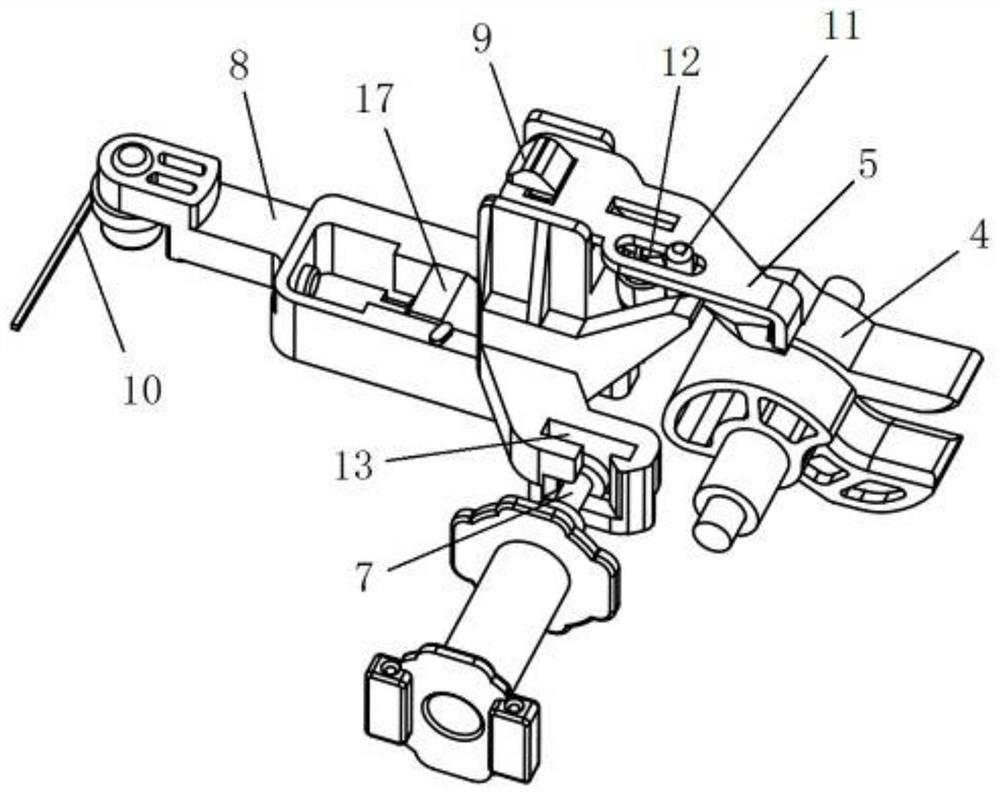 Double-coil automatic door lock and washing machine with same