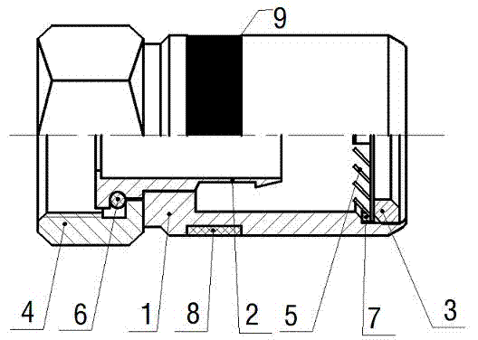 Radio-frequency coaxial connector