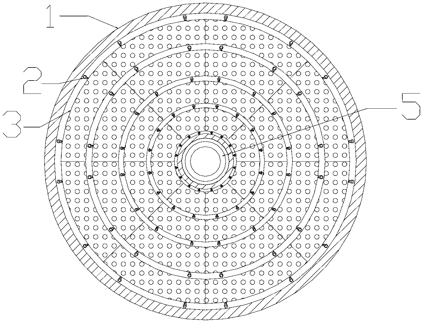 Unit connection and arbitrary combination type Chinese dinner gas stove energy collecting device