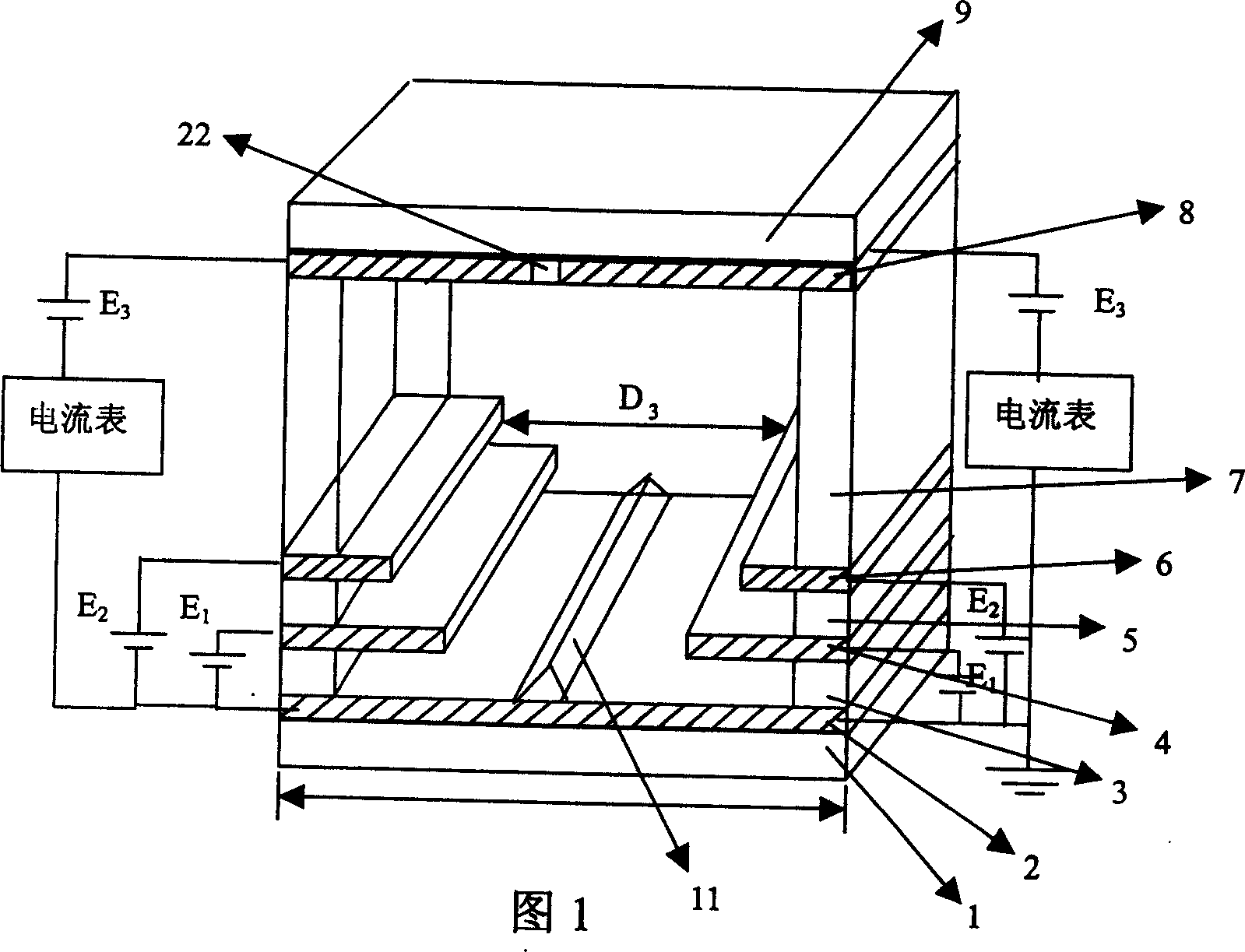 Field transmission magnetosensitive sensor