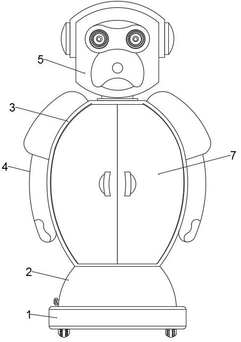 Intelligent robot shell