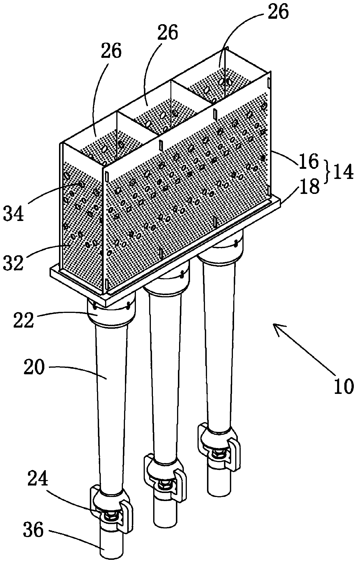 Co-fired combustor for increased flare handling capacity