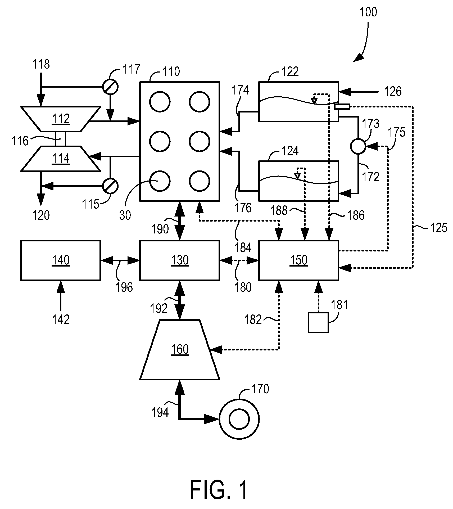 Hybrid vehicle propulsion system utilizing knock suppression