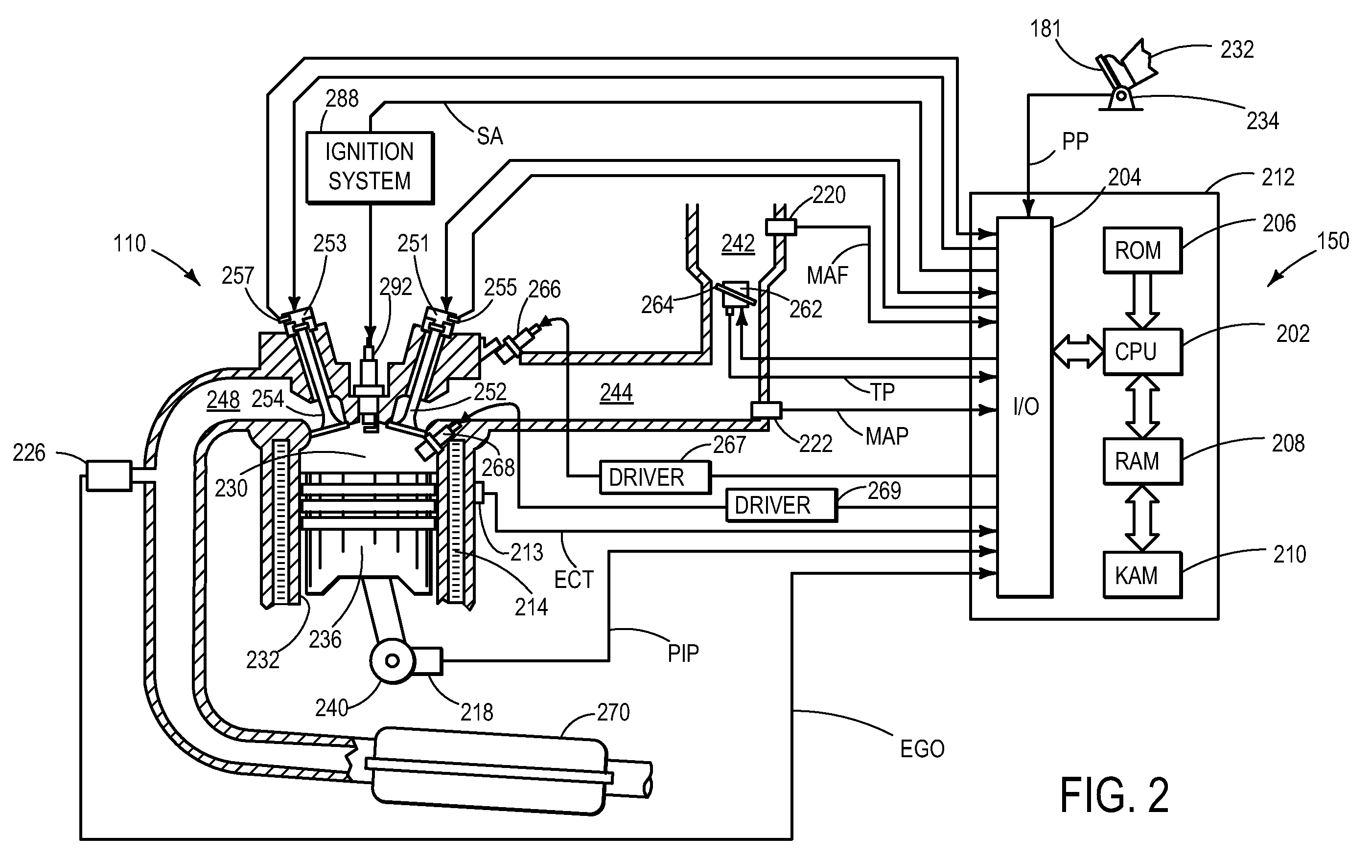 Hybrid vehicle propulsion system utilizing knock suppression