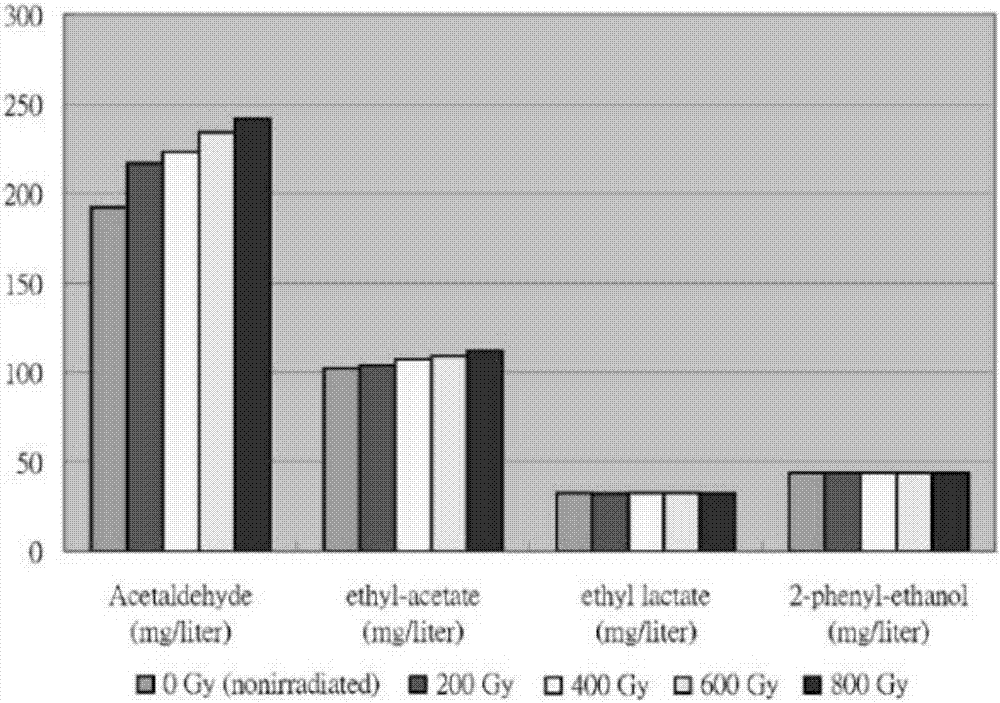 Method for accelerating aging of yellow wine through gamma-irradiation