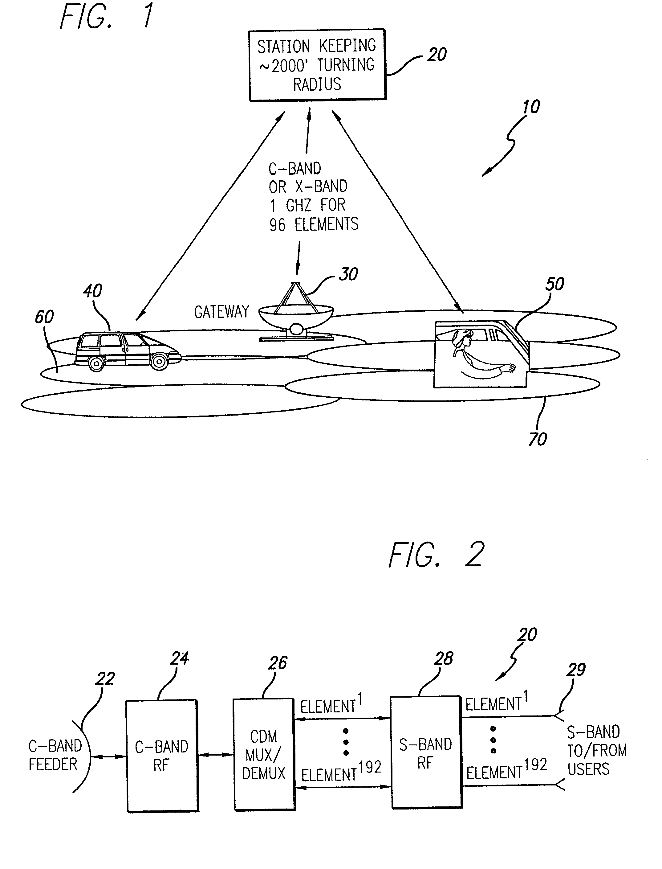 Micro cell architecture for mobile user tracking communication system