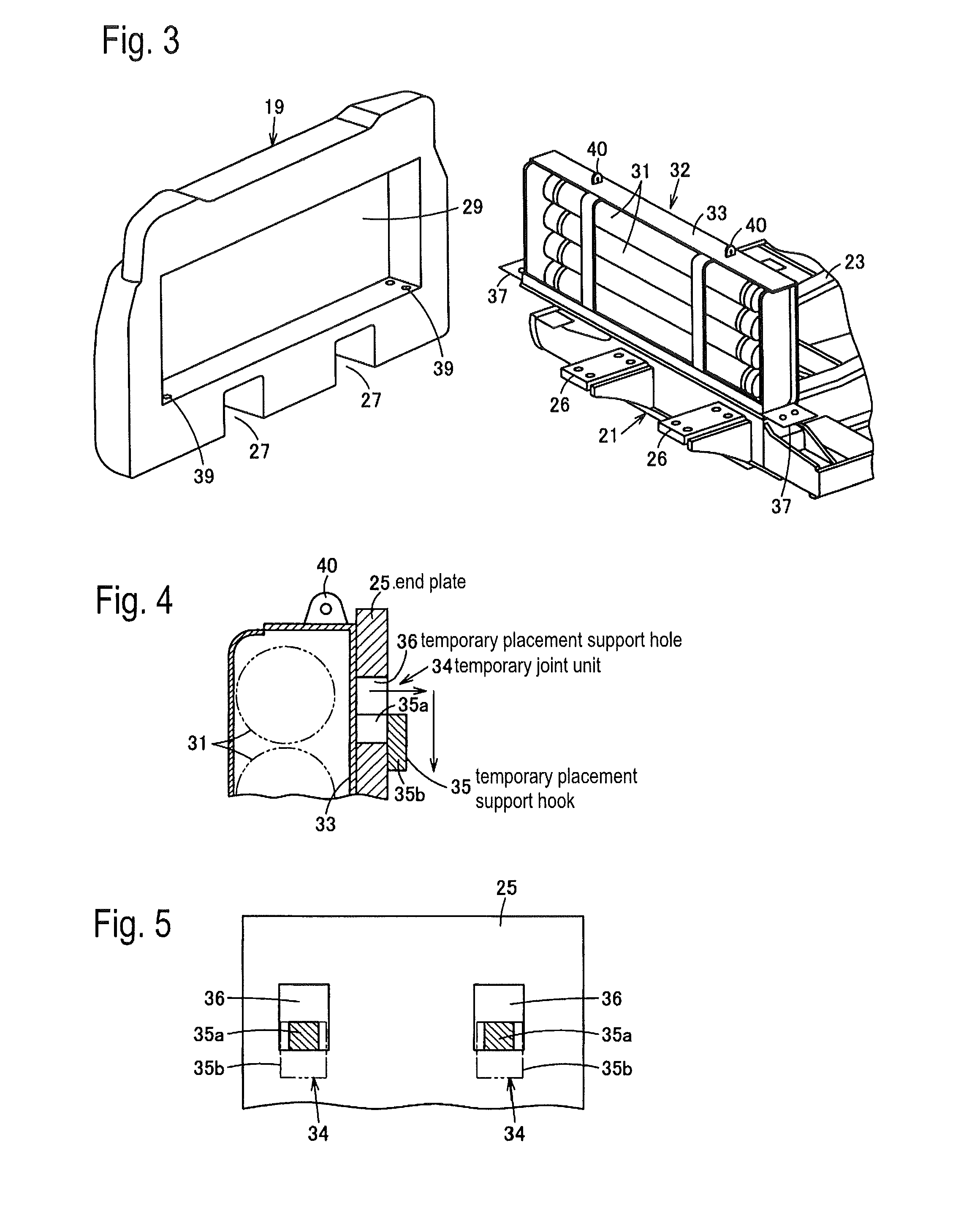 Counterweight Device for Arranging Accumulators Inside the Counterweight of a Working Machine