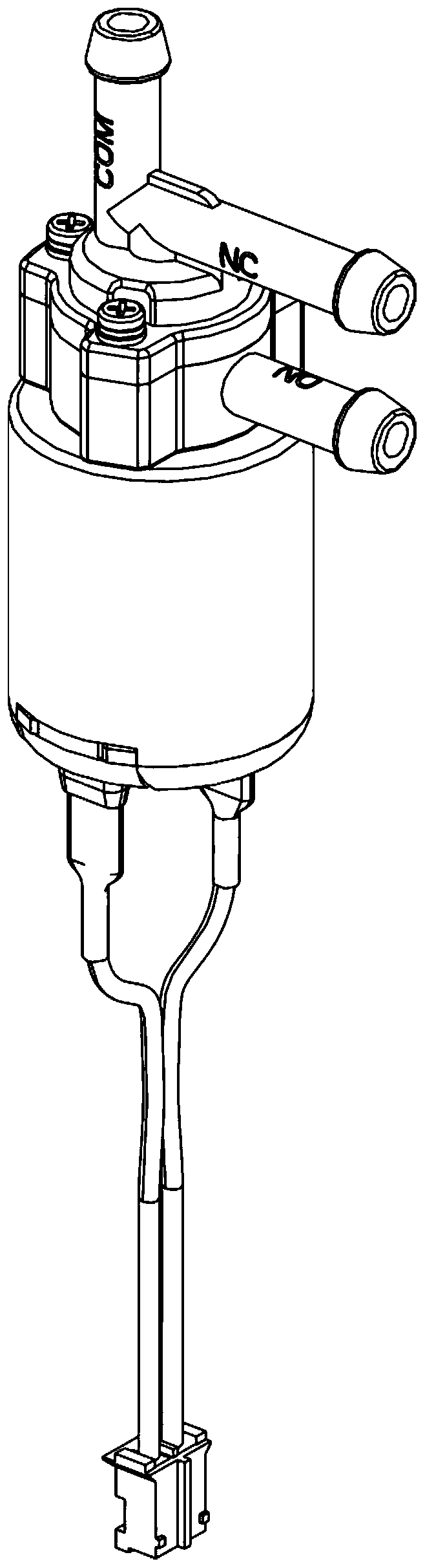 Electromagnetic diaphragm valve