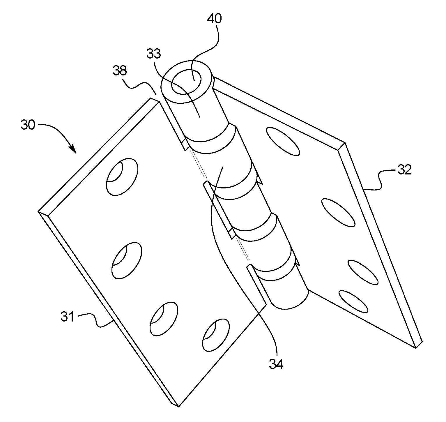 Hinge attachment for convenient installation and enhanced functionality