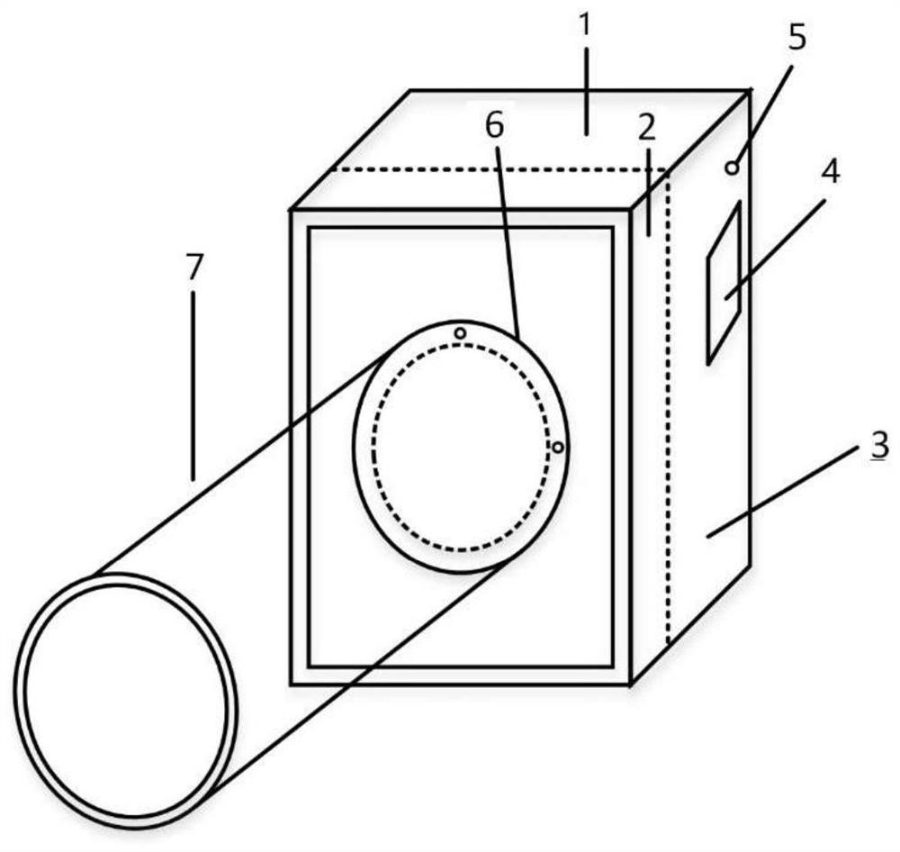 Visible light near-infrared close-range depth-of-field extension imaging system