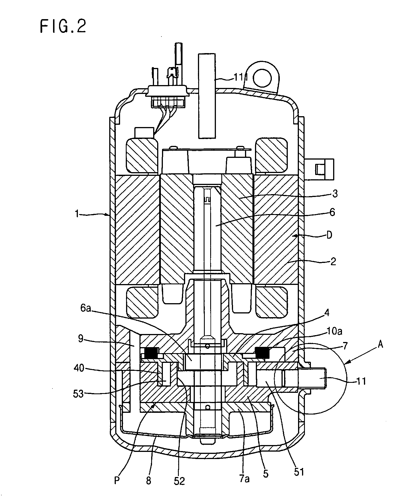 Orbiting vane compressor