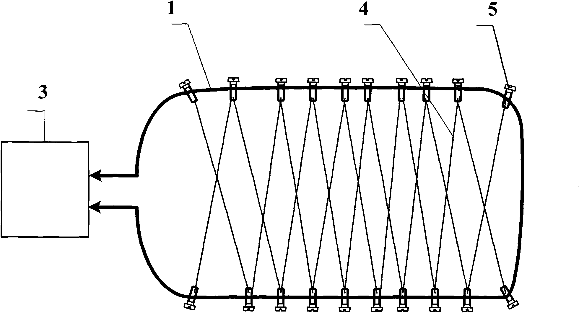 Foreign body intrusion signal acquisition device