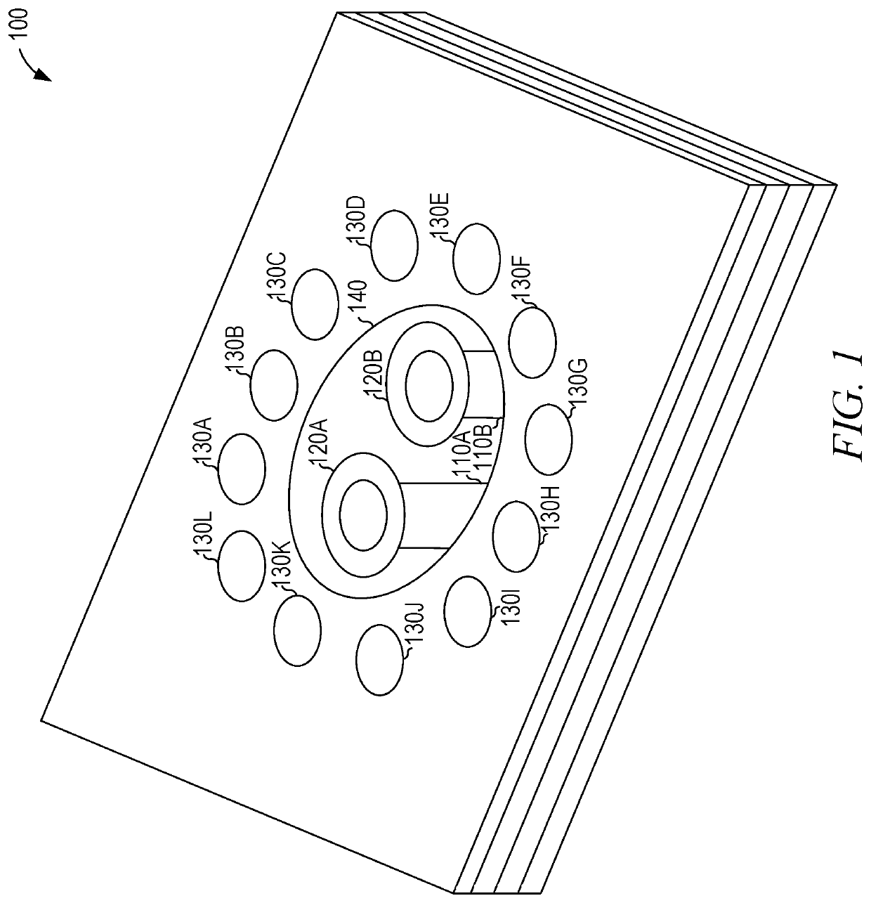 Capacitive compensation for vertical interconnect accesses