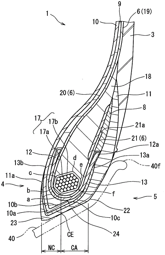 Inflatable tire