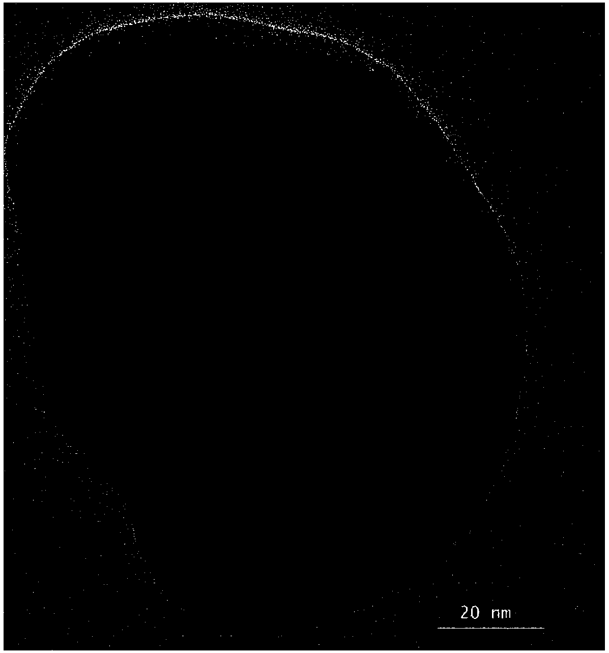 Simple-substance amorphous palladium and preparing method and application thereof