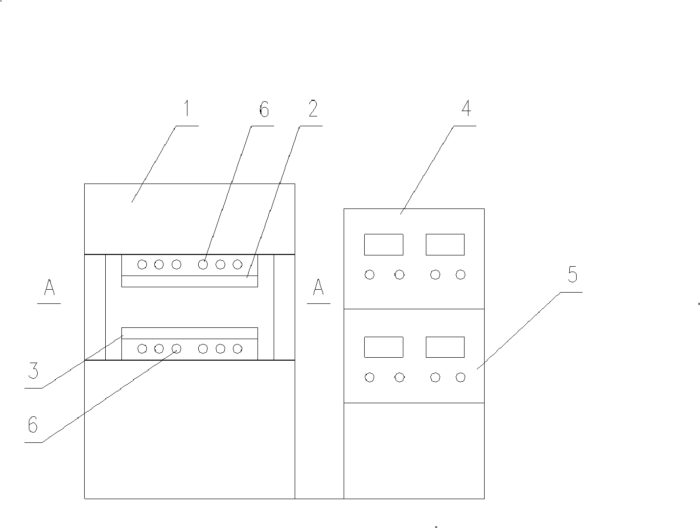 Rubber tyre simulated temperature measurement method and apparatus