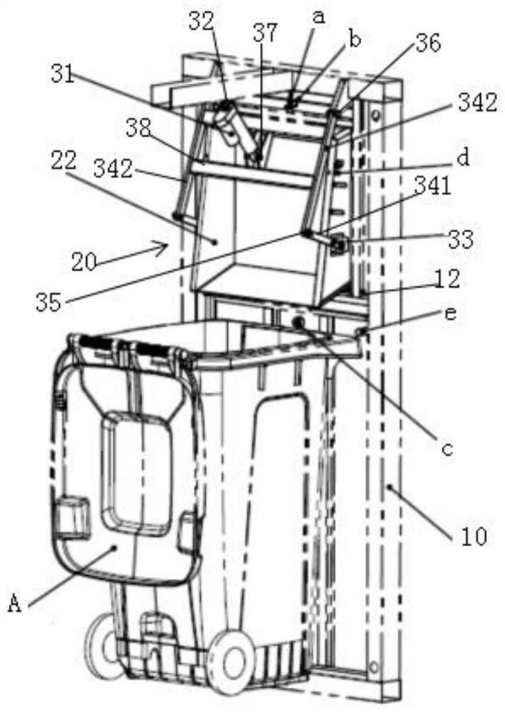 Garbage feeding device