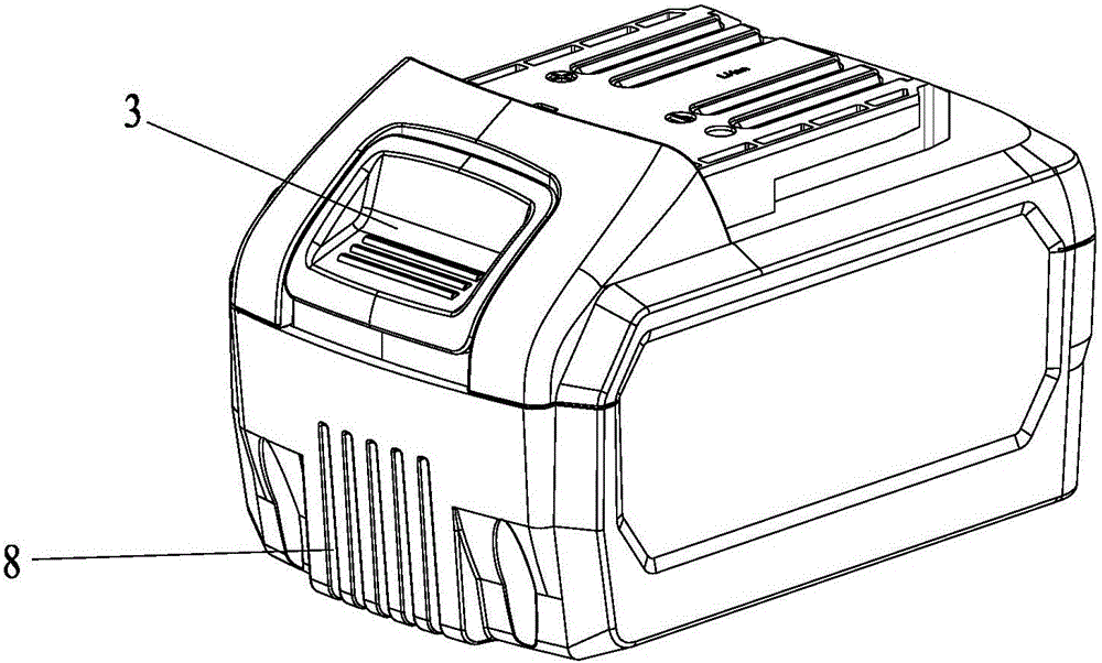 Lithium battery pack heat dissipation device