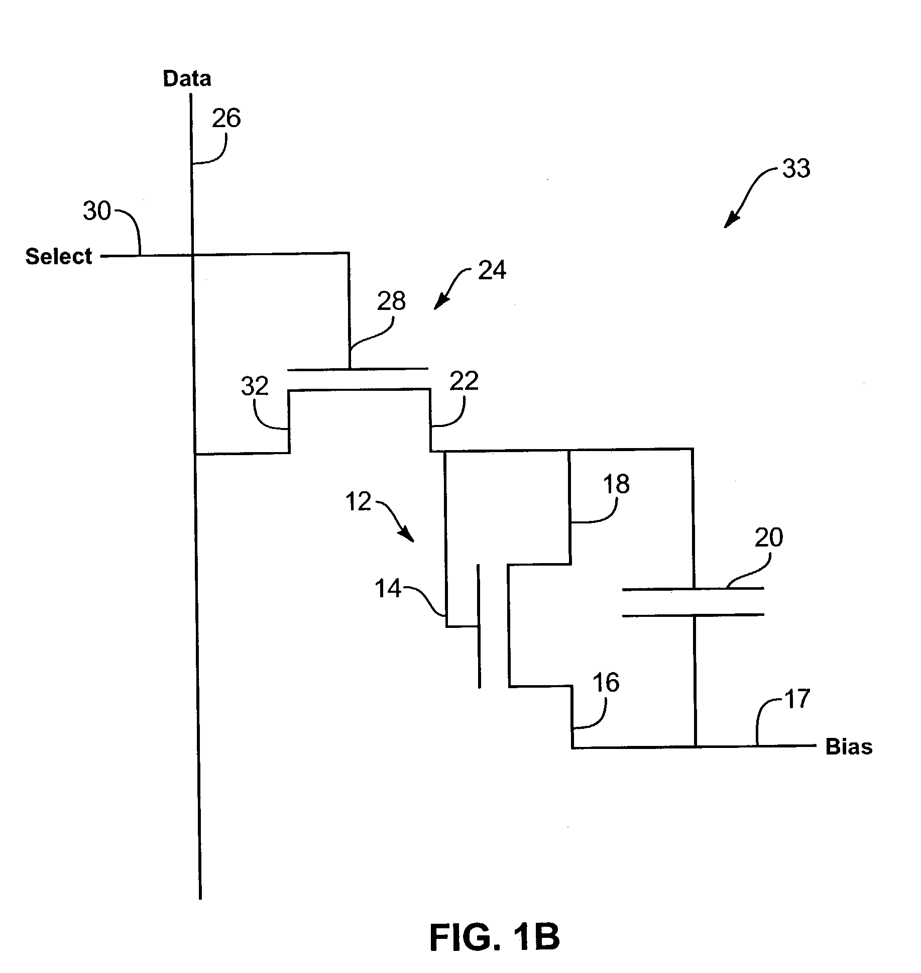 Image sensor with photosensitive thin film transistors