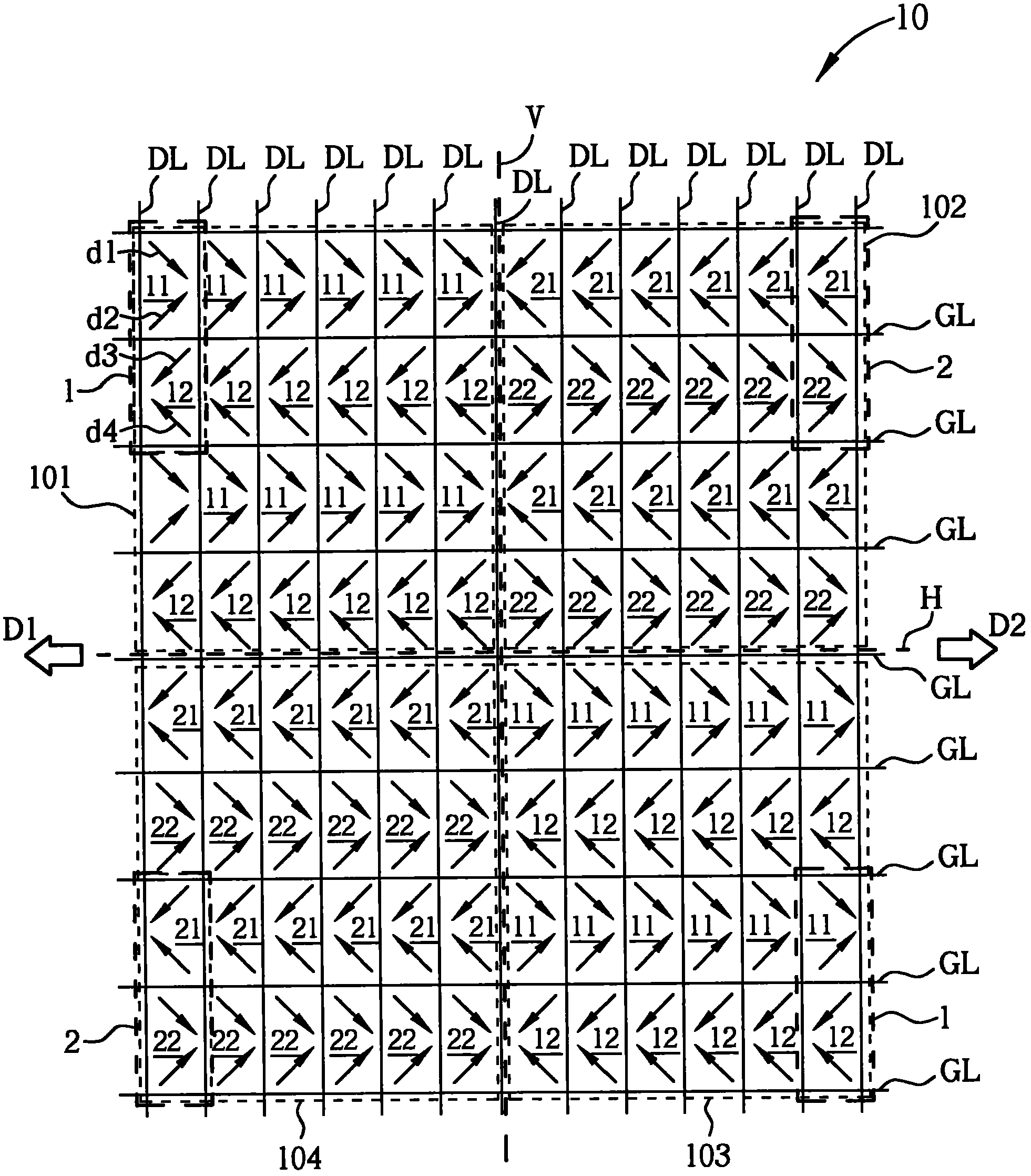 LCD (liquid crystal display) panel