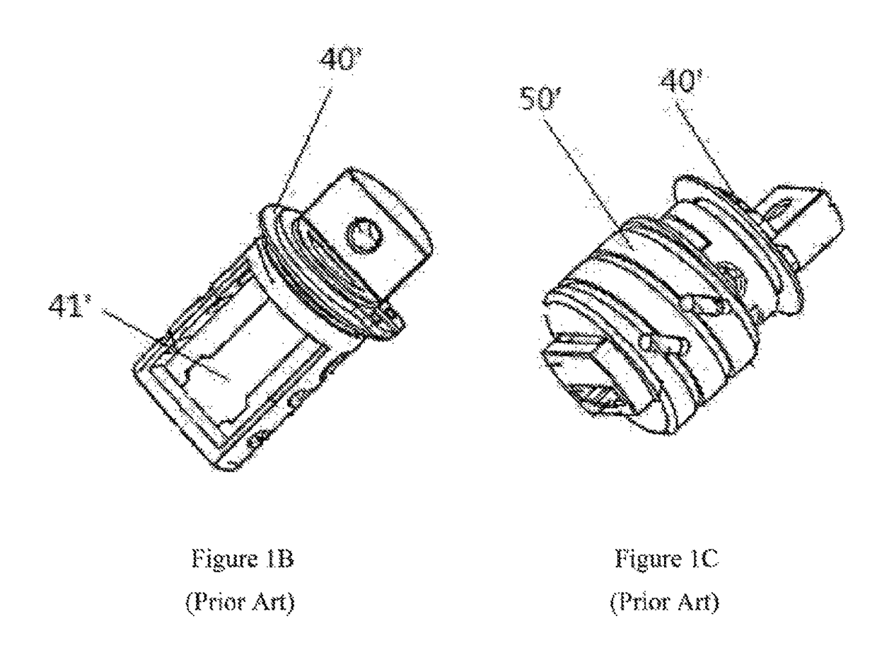 Saw blade clamping device