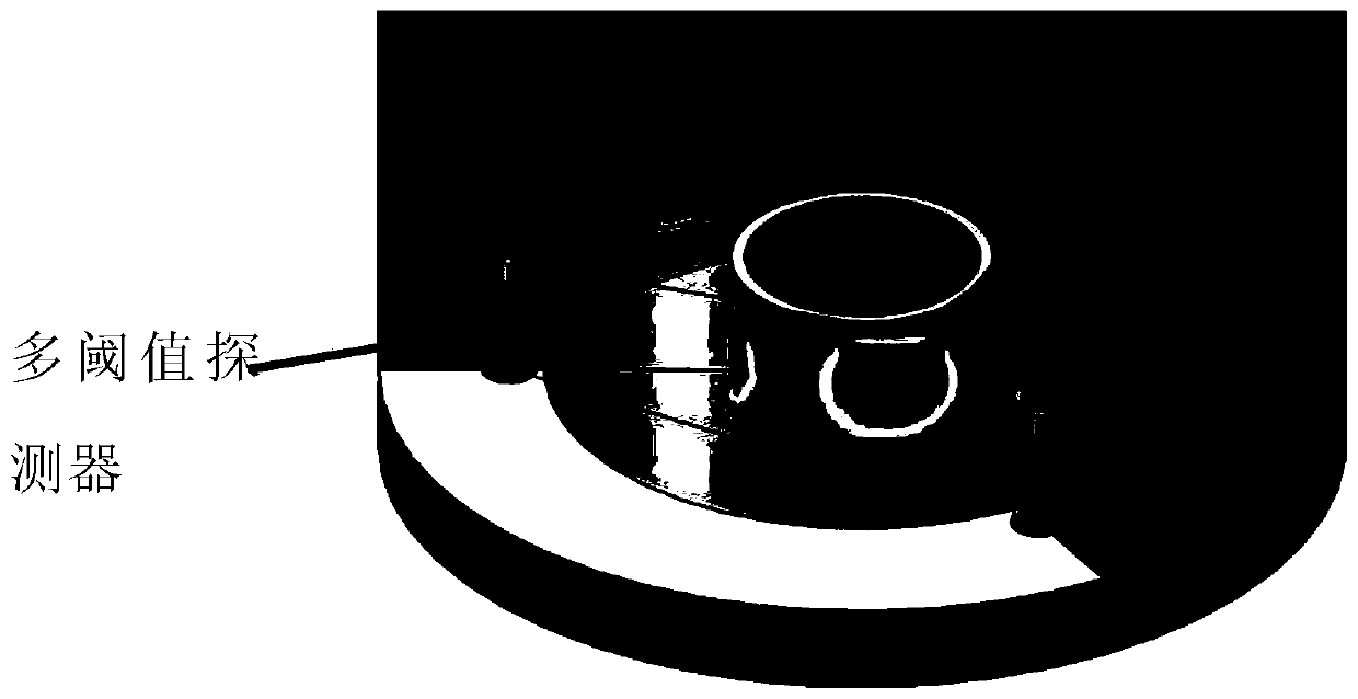 Three-dimensional distribution measurement system for neutrons in reactor based on measurement data outside reactor