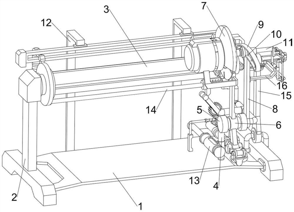 Window pulley rubber ring equidistant cutting equipment