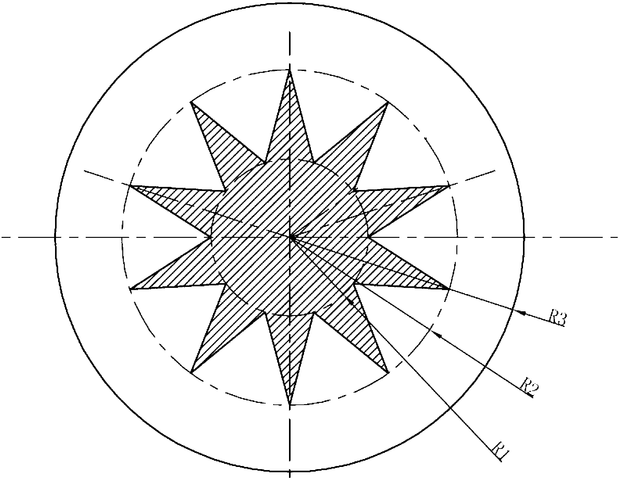 Skin-core structure light-reflecting composite fiber and preparation method thereof