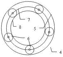 Unidirectional power conversion device provided with rocking rotary shell and unidirectional power conversion method