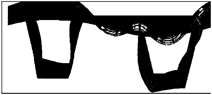 Anti-fatigue orthotropic plate structure and producing process