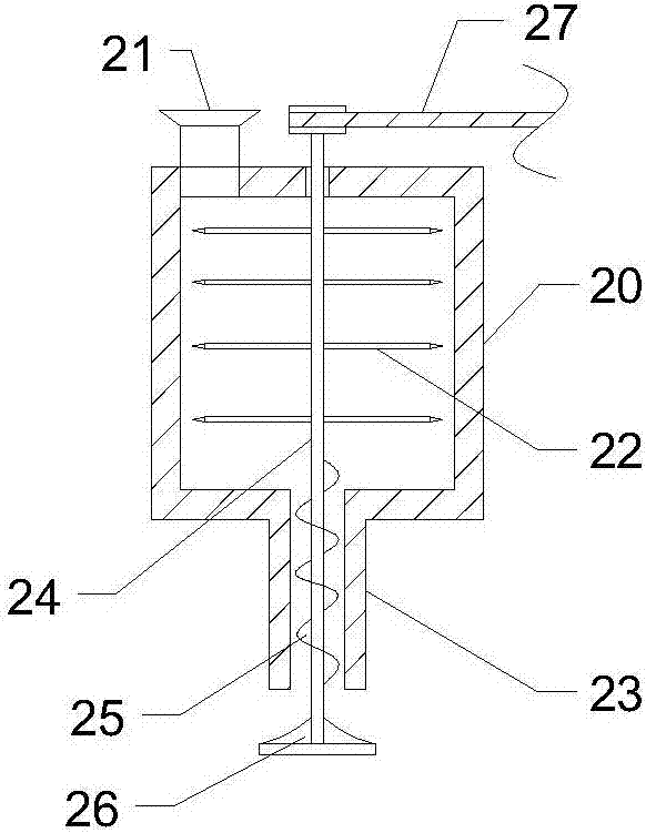 Mini-type hand-push soil governing device