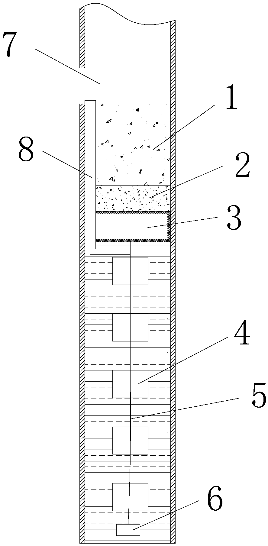 Demolition blasting method of cylindrical steel column structure building