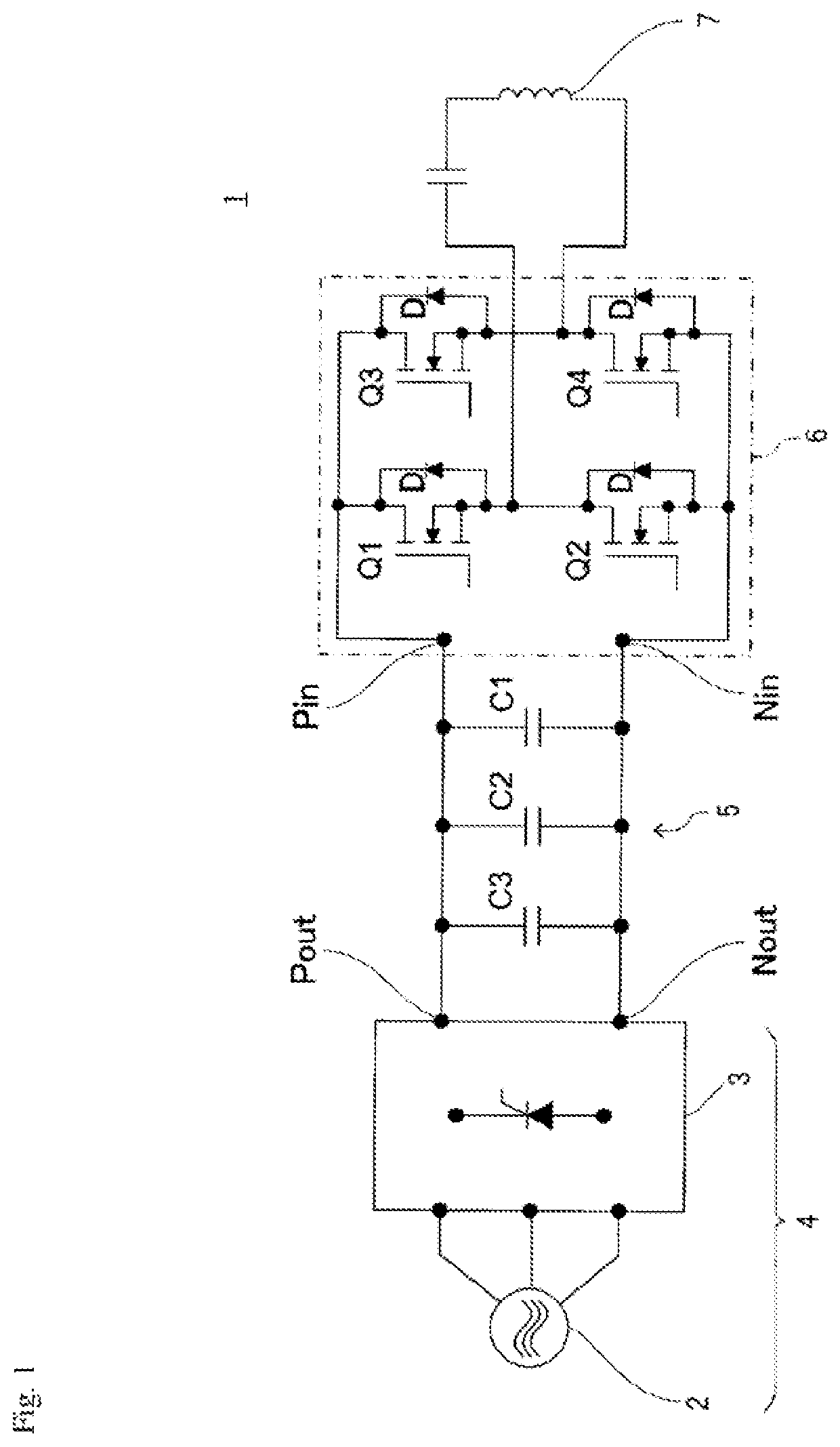 Power supply apparatus for induction heating