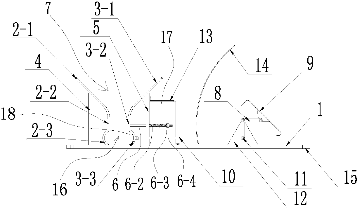 Fixing device for steel bar cutting