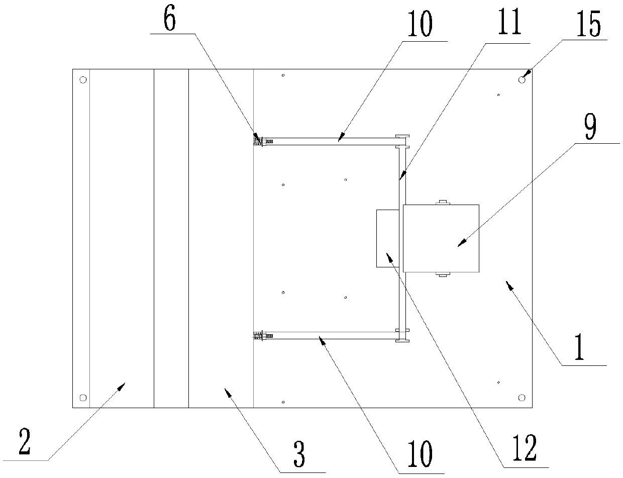 Fixing device for steel bar cutting