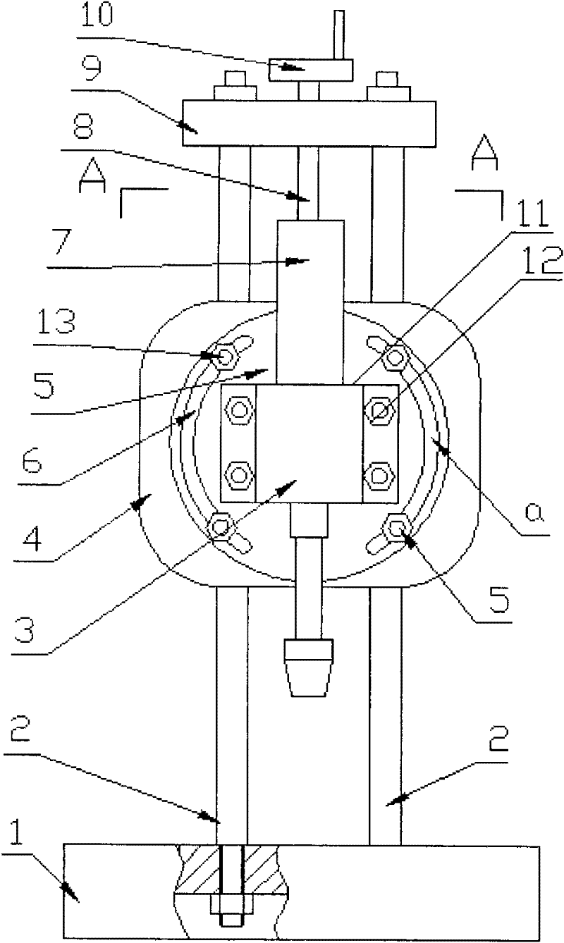 Novel structure of drilling and milling machine tool