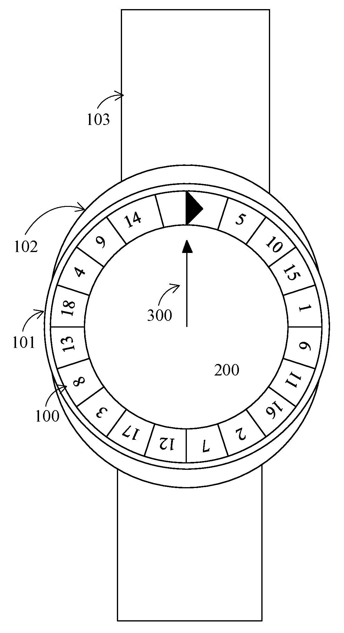 Golfing accessory time piece