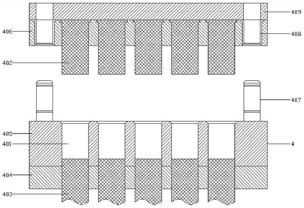 A special standard gunpowder block for graphic fireworks lattice structure and its preparation method