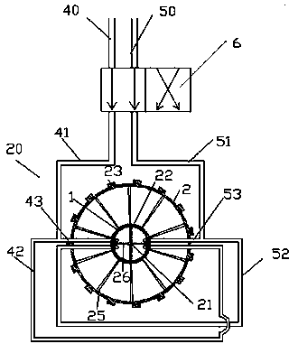 Liquid feeding device with sealing strip with layered structure and liquid saving box