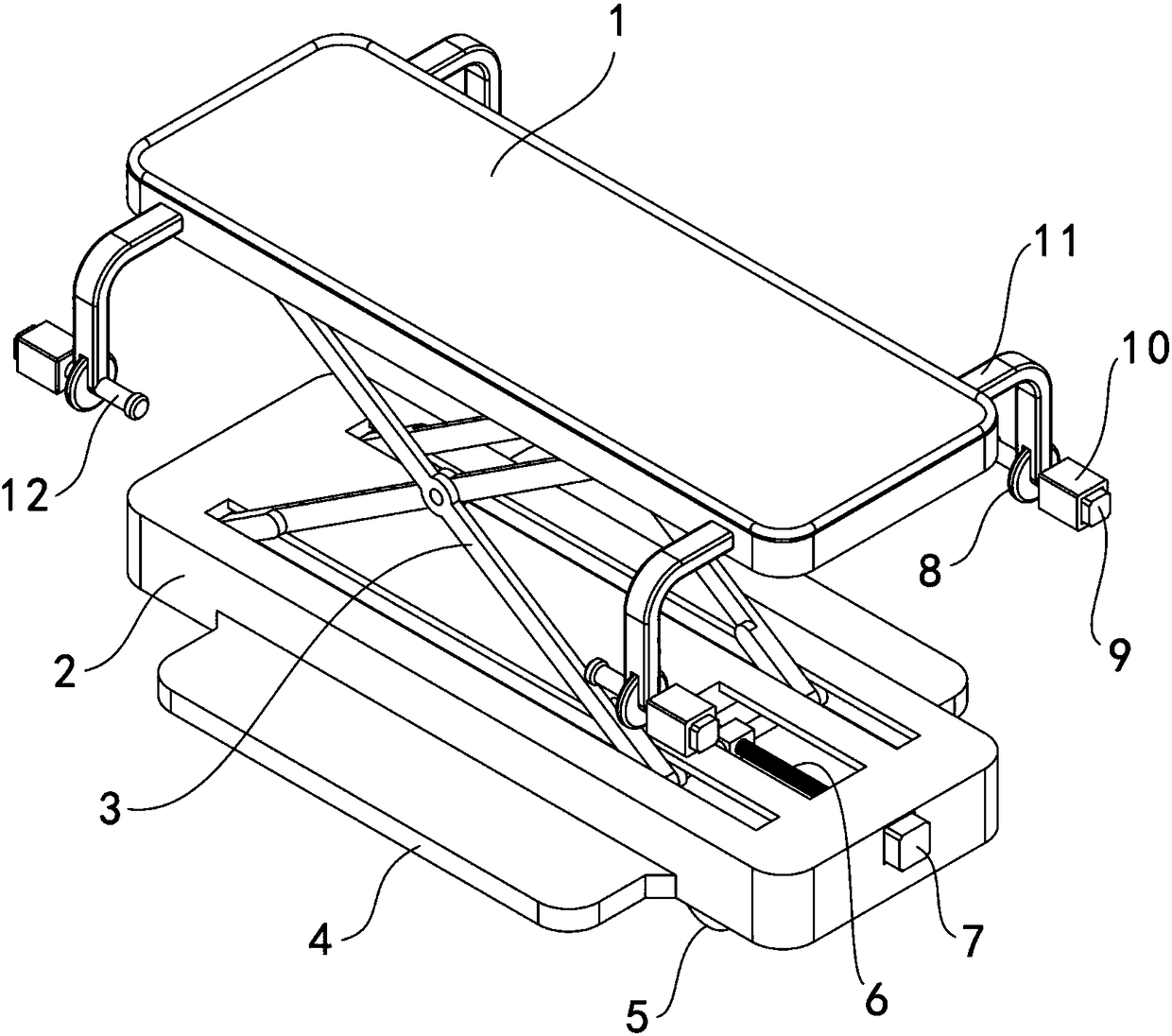 Medical intelligent stretcher