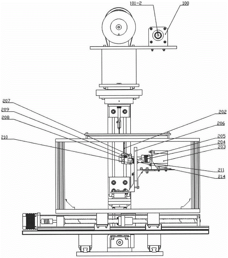 Multilayer carbon cloth stitching device