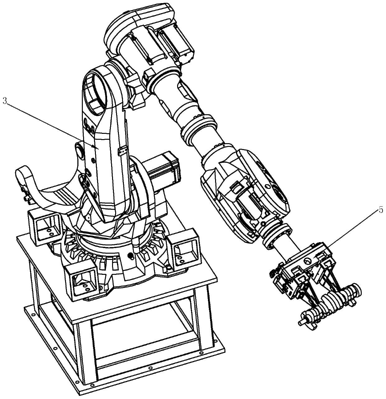 Parts loading and unloading device and method thereof