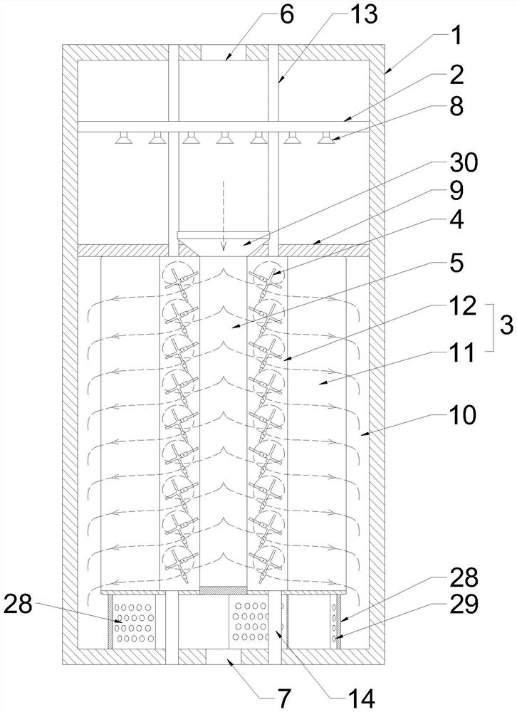 SCR low-temperature denitration device