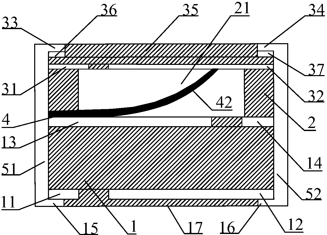 Thermoelectric protection element and manufacturing method thereof