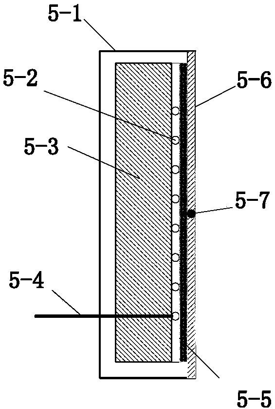 High temperature condition semi-transparent material spectral emissivity measurement device and method