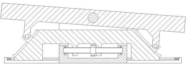 Angle-adjustable working platform mechanism for machining operation