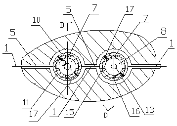 Welding-free air-cooled heat dissipation light emitting diode lamp